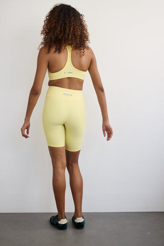 Σετ γυμναστικής biker SOFT TOUCH | Butter Yellow