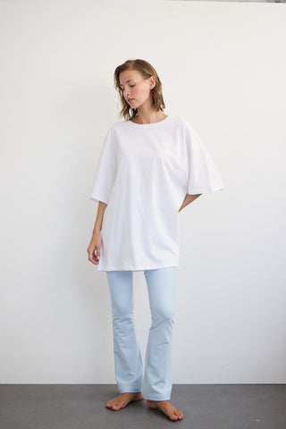 Sleeveless sports top with loose opening | Khaki