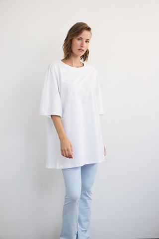Sleeveless sports top with loose opening | Khaki