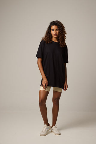 Sleeveless sports top with loose opening | Khaki