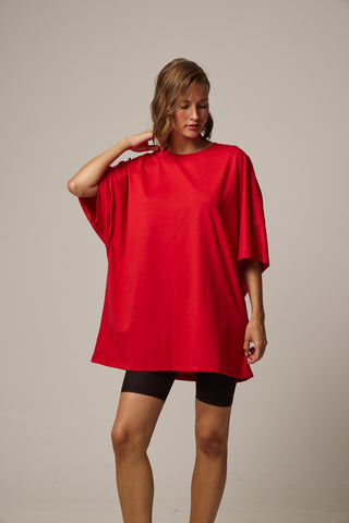 Sleeveless sports top with loose opening | Khaki