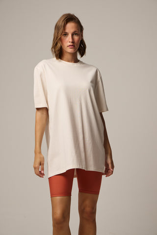 Sleeveless sports top with loose opening | Khaki