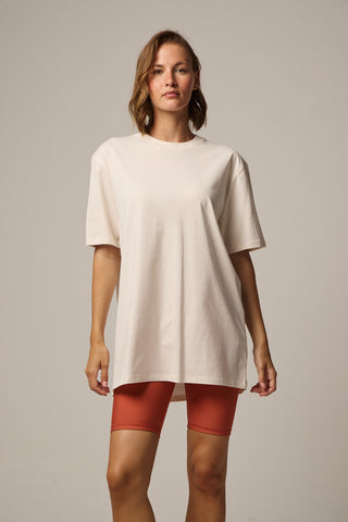 Sleeveless sports top with loose opening | Khaki