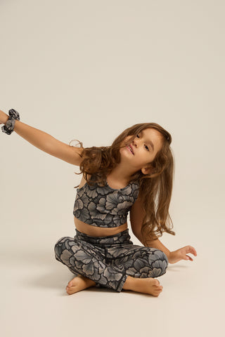 Παιδικό σετ γυμναστικής με printed roses | Desert Rust