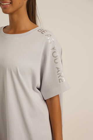 Αθλητική μπλούζα LONG με μανίκι |  Γκρι