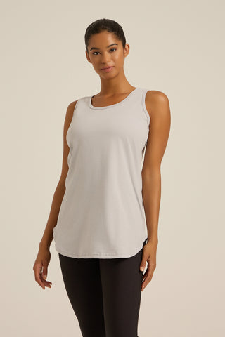 Αμάνικη αθλητική μπλούζα LONG |  Γκρι