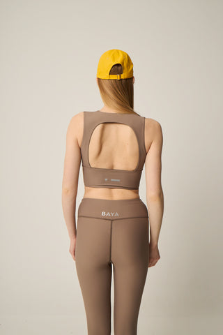 DRY SHELL Sports Bra | Shark Grey