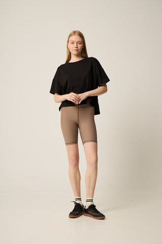 Aθλητικό biker κολάν DRY SHELL | Beige