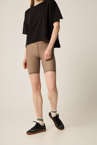 Aθλητικό biker κολάν DRY SHELL | Beige