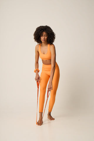 SOFT TOUCH athletic leggings | Peach