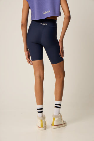 Aθλητικό biker κολάν DRY SHELL | Μπλε Σκούρο