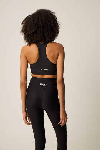 DRY SHELL sports bra | Black