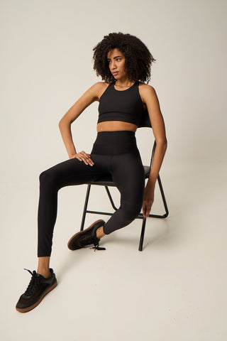 Aθλητικό κολάν DRY SHELL | Μαύρο