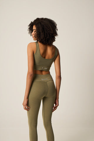 Σετ γυμναστικής Baya Chromatic | Washed Khaki