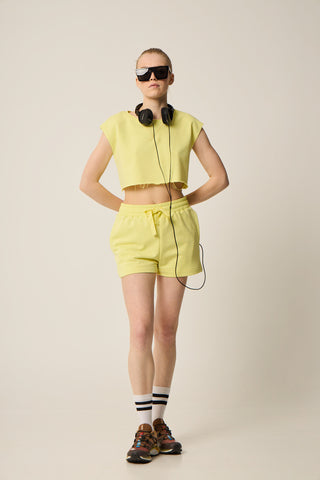 Αθλητικό Σορτς | Kίτρινο