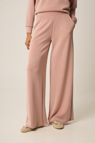 Scuba Cupro Touch παντελόνι φόρμας | Dust Pink