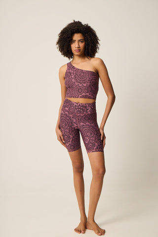 Aθλητικό biker κολάν με boho print | Nectar