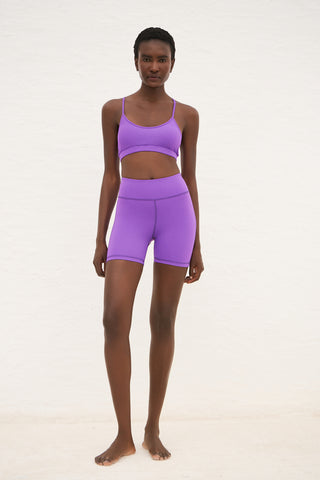 Aθλητικό biker κολάν | Iris Purple
