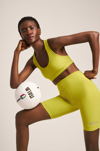 Aθλητικό biker κολάν EXTRA SOFT | Olive Green