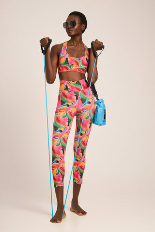 Αθλητικό cropped κολάν multicolour dream | Πολύχρωμο