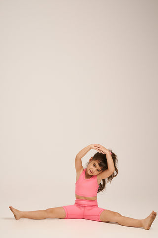 Παιδικό σετ γυμναστικής biker SOFT TOUCH | Pink Lemonade