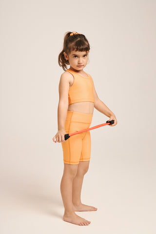 Kids biker gym set SOFT TOUCH | Peach