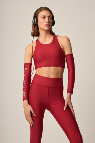 Soft Touch Sports Bra | Red