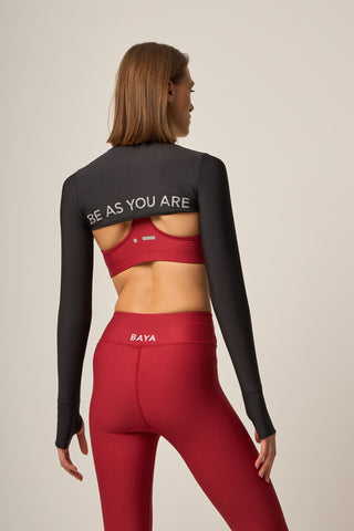 Αθλητικό μπολερό Soft Touch | Μαύρο