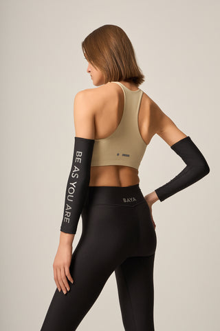 Αθλητικά μανίκια Soft Touch | Μαύρο