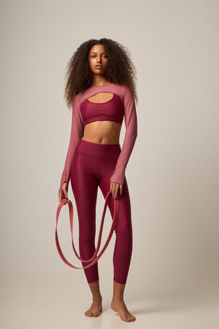 Αθλητικό μπολερό Soft Touch | Blushberry