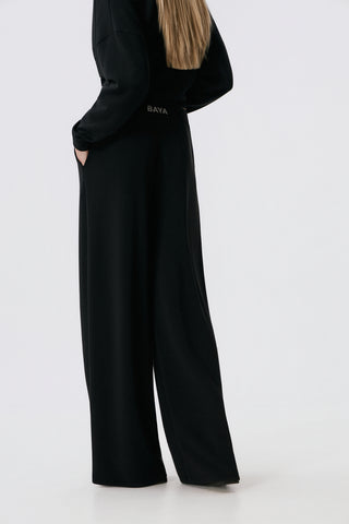 Scuba Cupro Touch παντελόνι φόρμας | Μαύρο