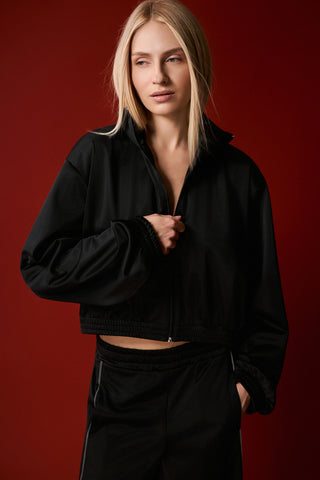 Retro Ease Jacket | Μαύρο