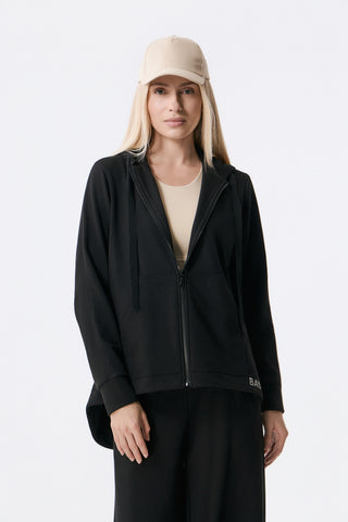 Ζακέτα με κουκούλα | Μαύρο