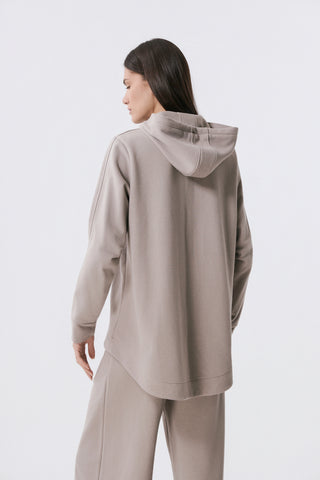 Ζακέτα με κουκούλα | Γκρι