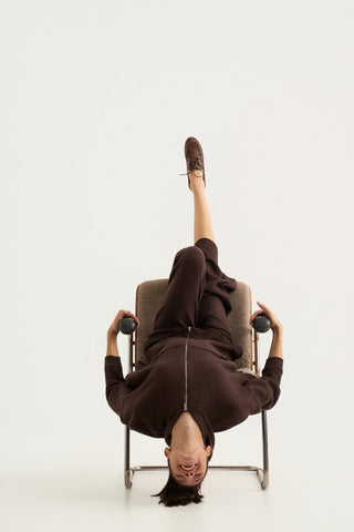 Comfort Knit Ζακέτα με Κουκούλα | Mocha