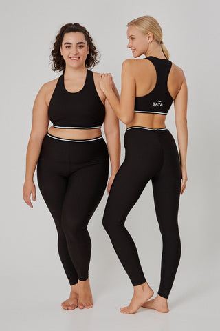 Aθλητικό Σετ Γυμναστικής Βlack BodyΤech | Μαύρο