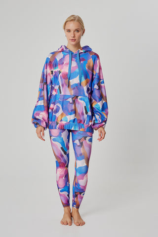 Φούτερ με vibrant prism print | Μπλε