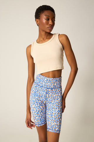 Αμάνικο cropped top Chromatic | Εκρού