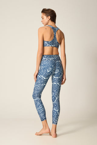 Boho print workout set | Light Blue