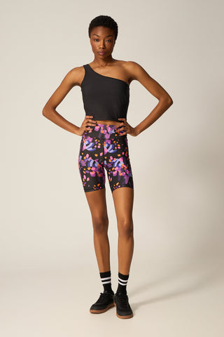 One-shoulder bra SOFT TOUCH | Black