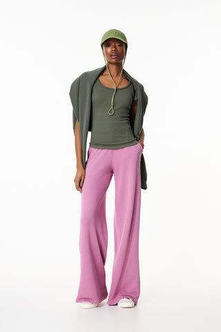 Αμάνικο top Chromatic με ανοιχτή λαιμόκοψη | Χακί