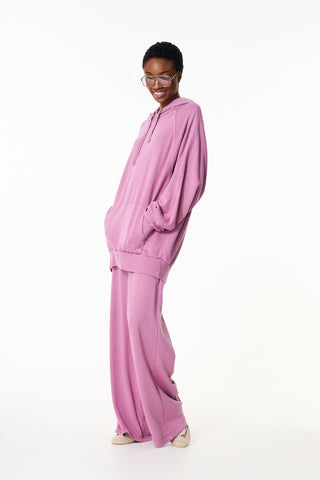 Mακρυμάνικο φούτερ με κουκούλα Chromatic | Ροζ