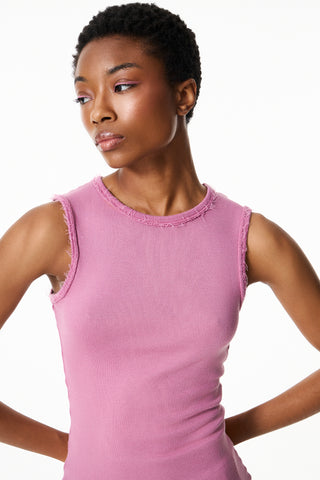 Αμάνικο top Chromatic | Ροζ