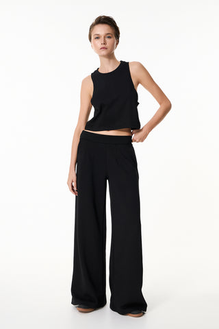 Αμάνικο cropped top |  Μαύρο