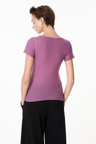 Κοντομάνικο top Chromatic | Ροζ