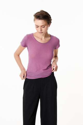 Κοντομάνικο top Chromatic | Ροζ