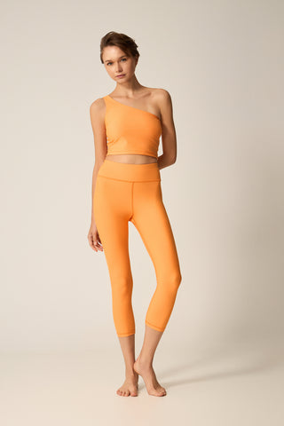 Aθλητικό crop κολάν SOFT TOUCH | Peach