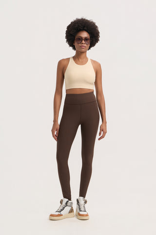 SOFT TOUCH athletic leggings | Mocha