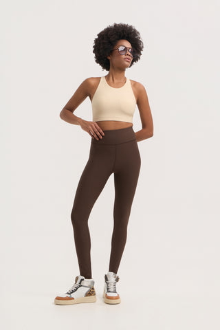 Aθλητικό κολάν SOFT TOUCH | Μοcha