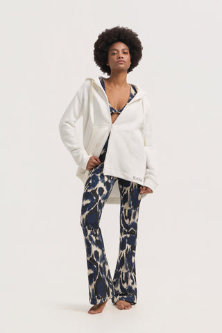 Ζακέτα με κουκούλα | Λευκό